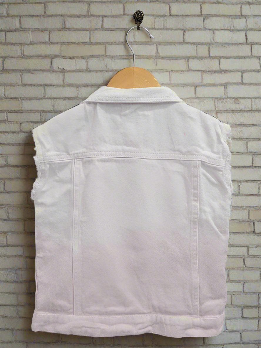 Dip Dye Cut-off Vest